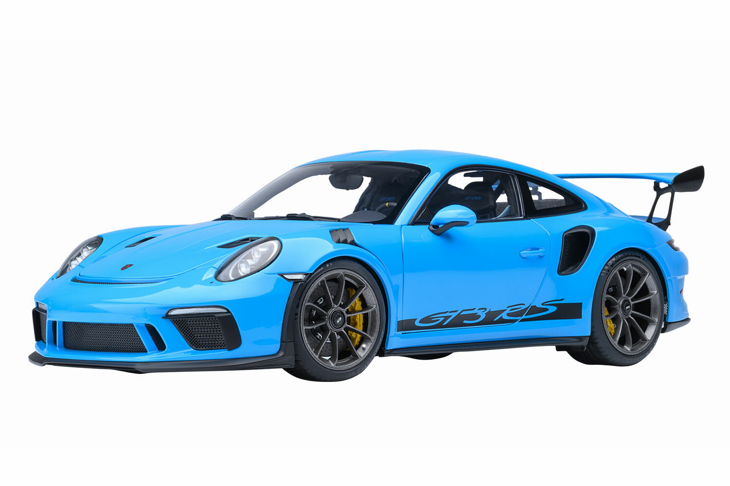 Rakuten - AUTOart オートアート 1/18 ミニカー コンポジットダイキャストモデル 2018年モデル ポルシェ PORSCHE - 911 991-2 GT3 RS COUPE 2018 ライトブルー