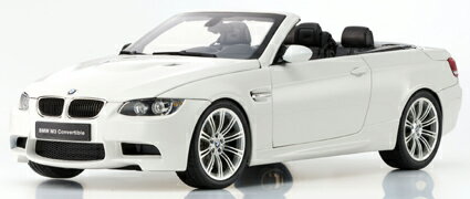 BMW - Kyosho 京商 1/18 ミニカー ダイキャストモデル 2008年モデル BMW M3 E93M Cabriolet アルピンホワイト
