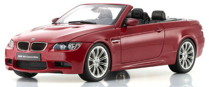 Kyosho 京商 1/18 ミニカー ダイキャストモデル 2008年モデル BMW M3 E93M Cabriolet メルボルンレッドメタリック