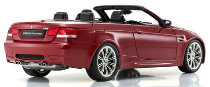 Kyosho 京商 1/18 ミニカー ダイキャストモデル 2008年モデル BMW M3 E93M Cabriolet メルボルンレッドメタリック 2