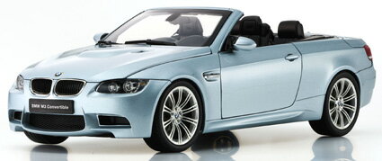 BMW - Kyosho 京商 1/18 ミニカー ダイキャストモデル 2008年モデル BMW M3 E93M Cabriolet シルバーストーンII シルバーメタリック