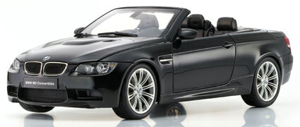 BMW - Kyosho 京商 1/18 ミニカー ダイキャストモデル 2008年モデル BMW M3 E93M Cabriolet ブラックメタリック