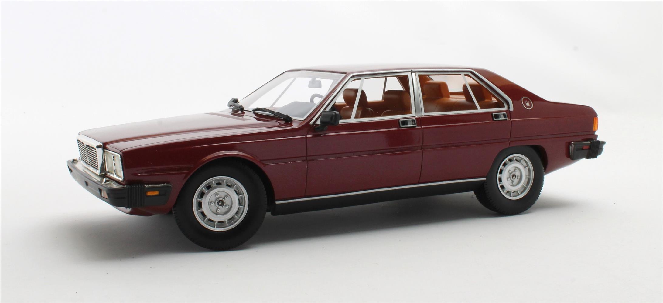 MASERATI - Cult Models カルトモデル 1/18 ミニカー レジン プロポーションモデル 1990年モデル マセラティ MASERATI - QUATTROPORTE 3-SERIES 1980 レッド