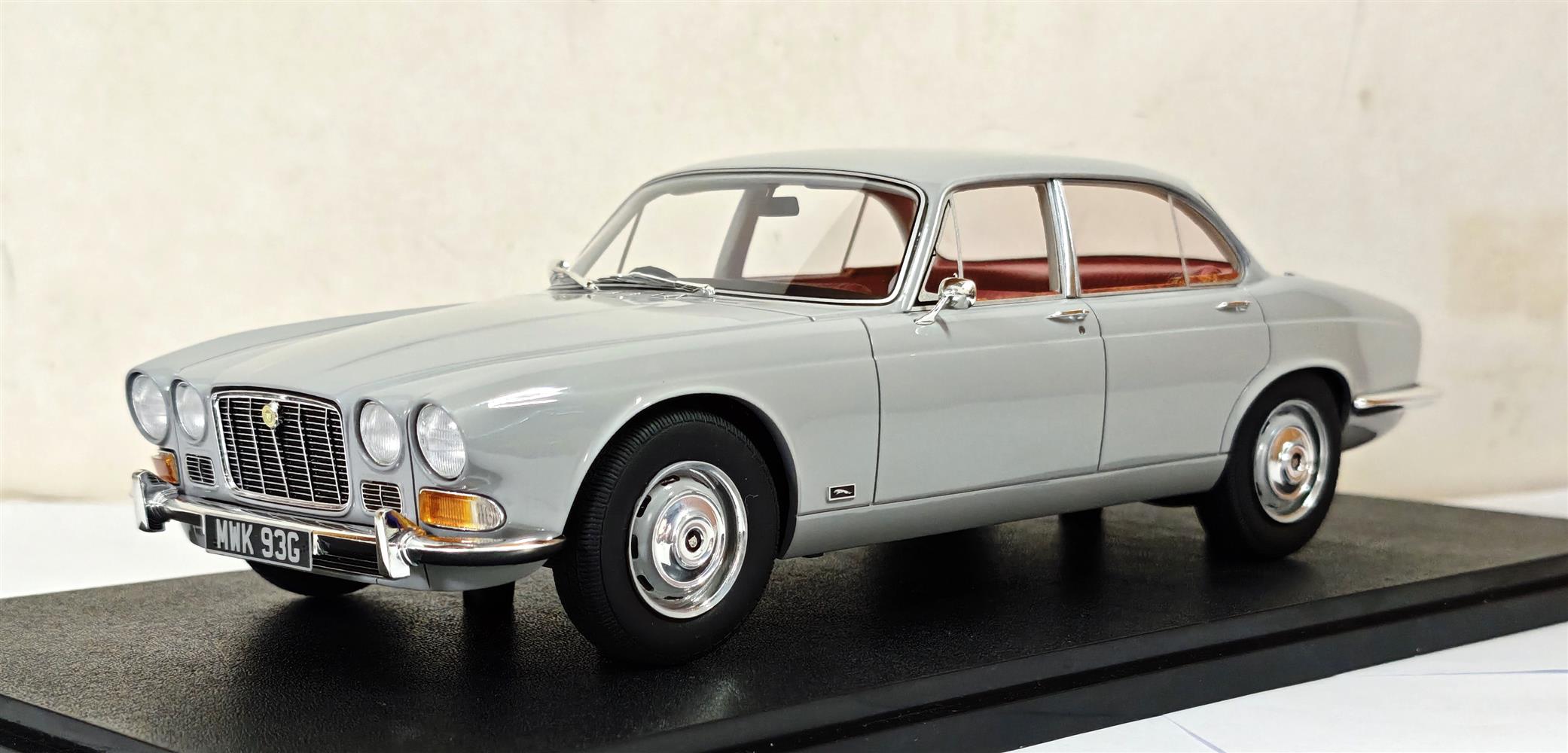 JAGUAR - Cult Scale Models カルトモデル 1/18 ミニカー レジン プロポーションモデル 1968年モデル ジャガーJAGUAR - XJ6 4.2L MKI 1968 ライトグレーメタリック