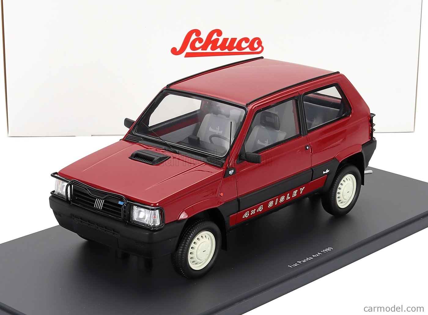 Rakuten - Schuco 1/18 ミニカー レジン プロポーションモデル 1989年モデル フィアット FIAT - PANDA 4x4 1989 レッド