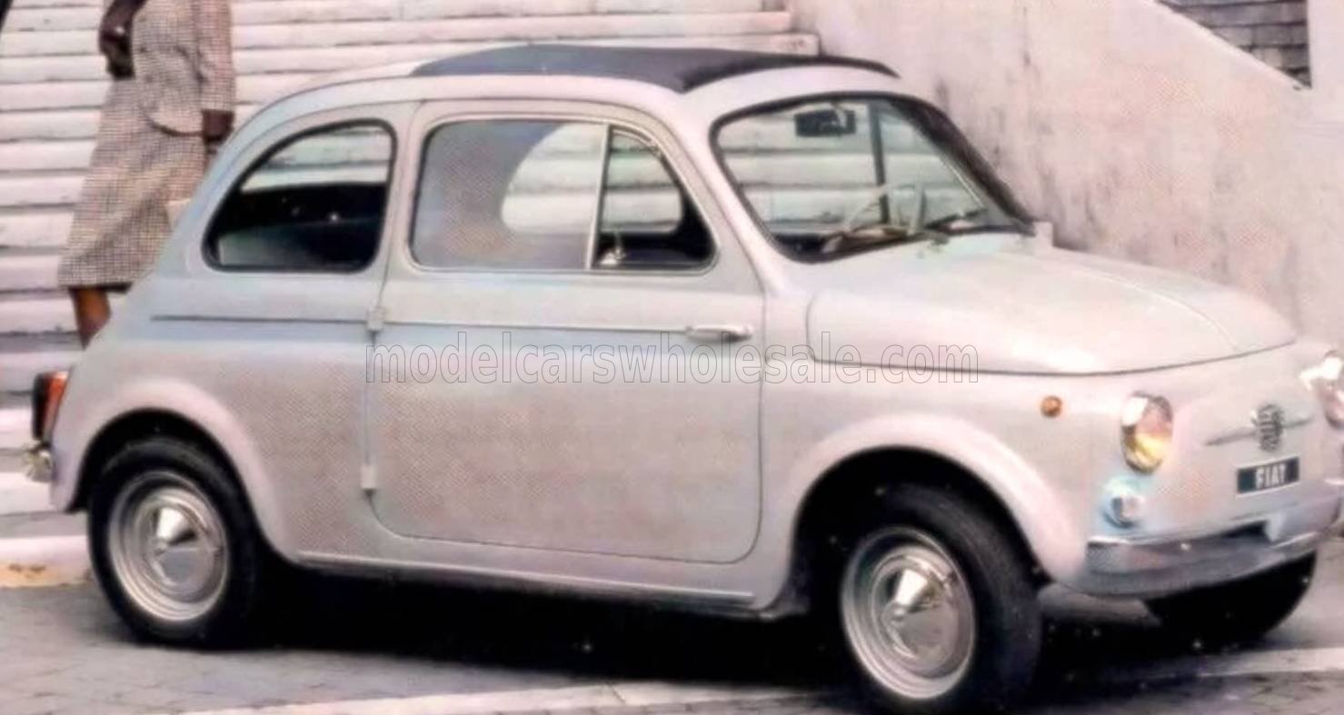 BBR 1/18 ミニカー レジン プロポーションモデル 1965年 フィアット FIAT - 500 D 1965 - AVORIO アイボリー