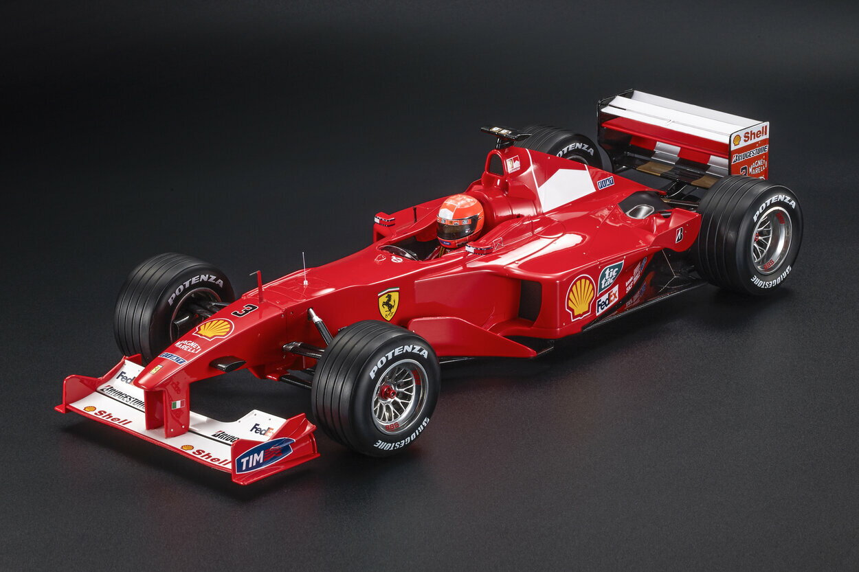 Testarossa - GP Replicas 1/12 ミニカー レジン プロポーションモデル 2000年日本GP 優勝モデル フェラーリ FERRARI - F1 F2000 No.3 WORLD CHAMPION WINNER JAPAN SUZUKA GP (with pilot figure) 2000 MICHAEL SCHUMACHER ミカエル・シューマッハ ドライバーフィギュア付き