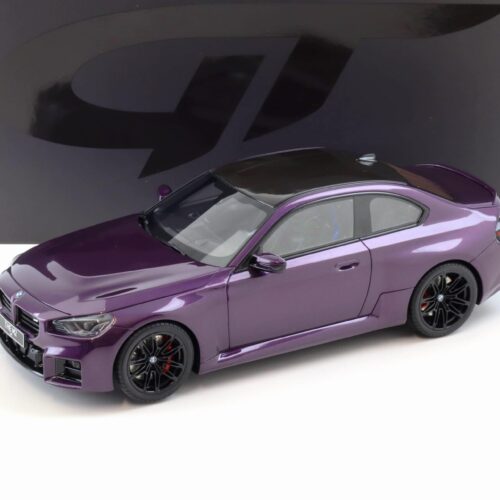 BMW - GT Spirit gts946 1/18 ミニカー レジン プロポーションモデル 2023年モデル BMW M2 Coupe G87 Twilight purple 2023