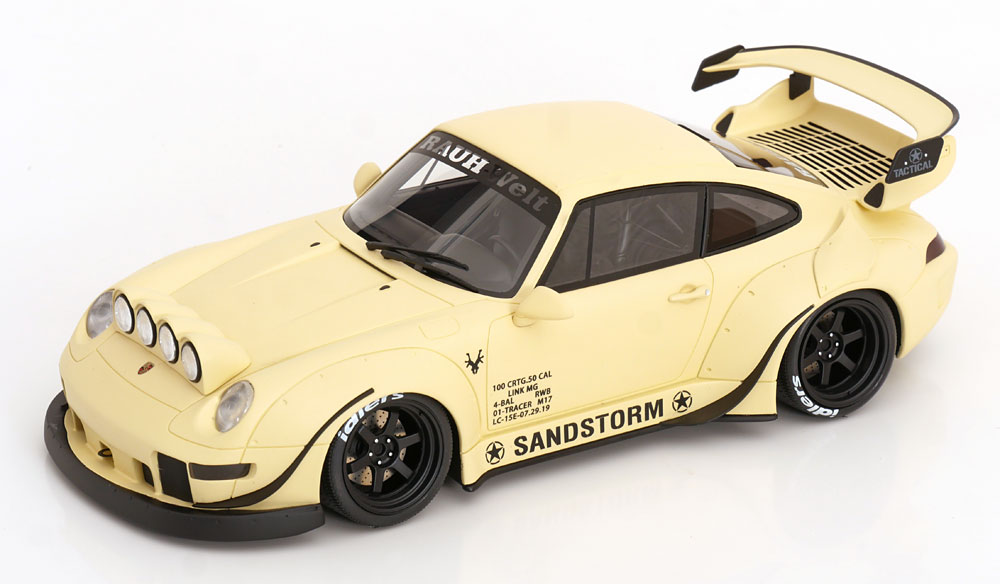 Rakuten - GT Spirit gts566 1/18 ミニカー レジン プロポーションモデル 2023年モデル ポルシェ PORSCHE - 911 993 Rauh-Welt Begriff RWB 2023