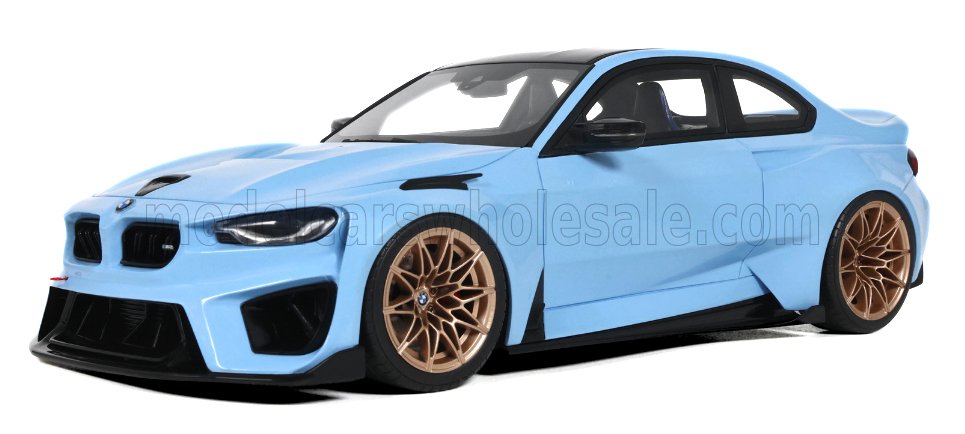 BMW - GT Spirit gts590 1/18 ミニカー レジン プロポーションモデル 2025年モデル BMW - 2-SERIES M2 COUPE 2025 KHYZYL SALEEM キジム・セラム ブルー