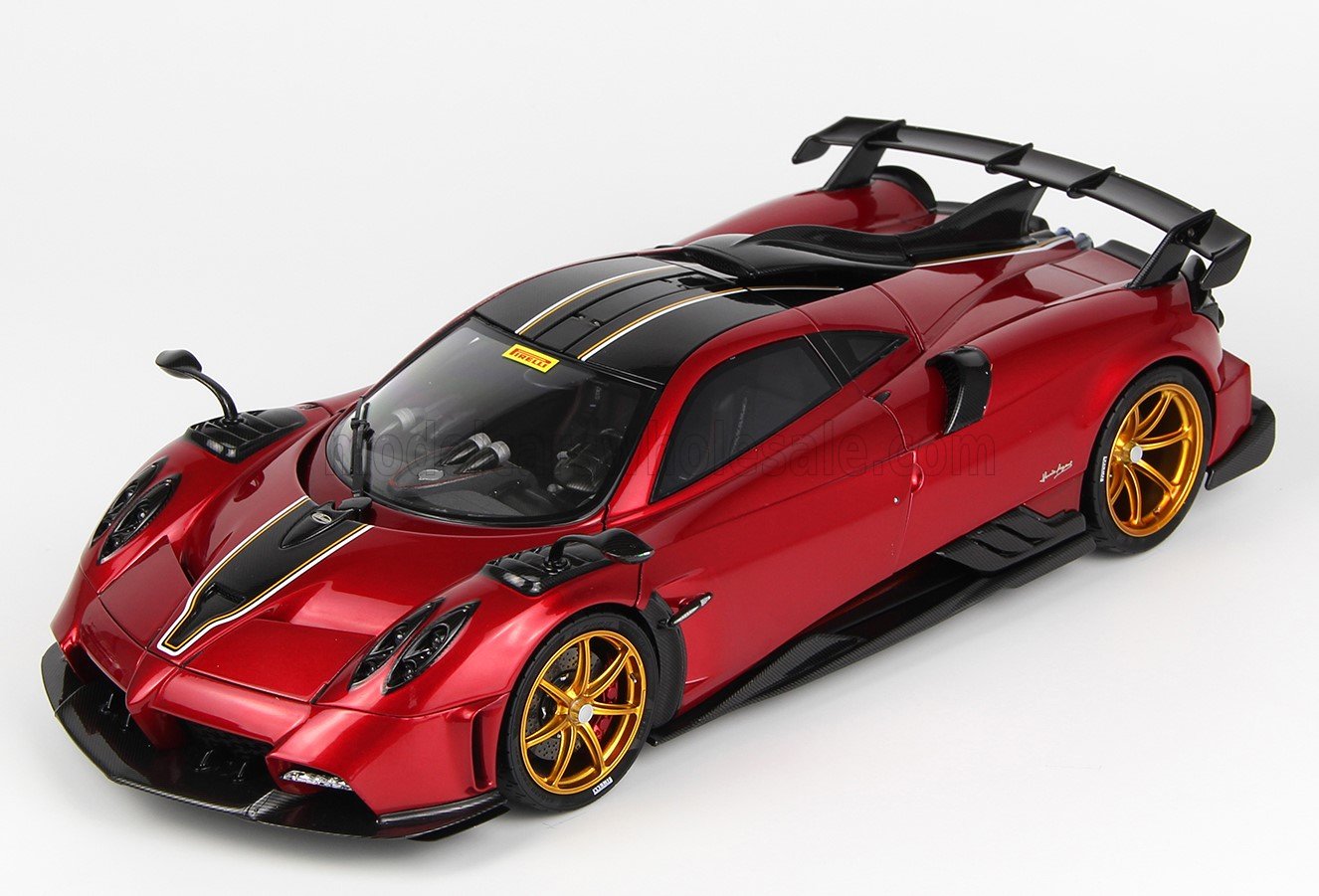 Rakuten - LCD 1/18 ミニカー ダイキャストモデル 2020年モデル パガーニ PAGANI IMOLA 2020 レッド