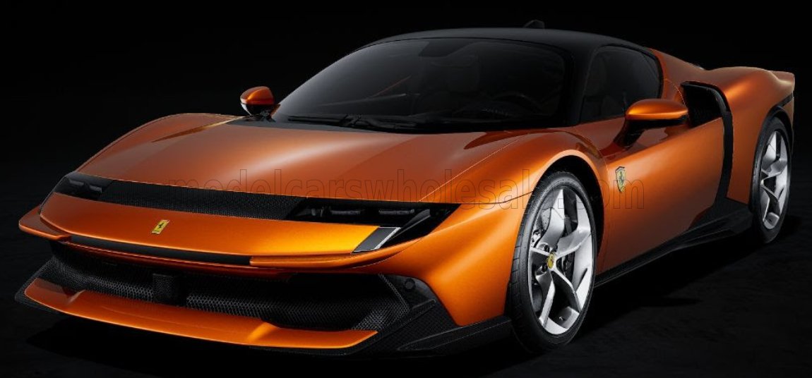 Maranello - Looksmart 1/12 ミニカー レジン プロポーションモデル 2025年モデル フェラーリ FERRARI - 849 TESTAROSSA 2025 GIALLO AMBRA イエローカッパーカラー
