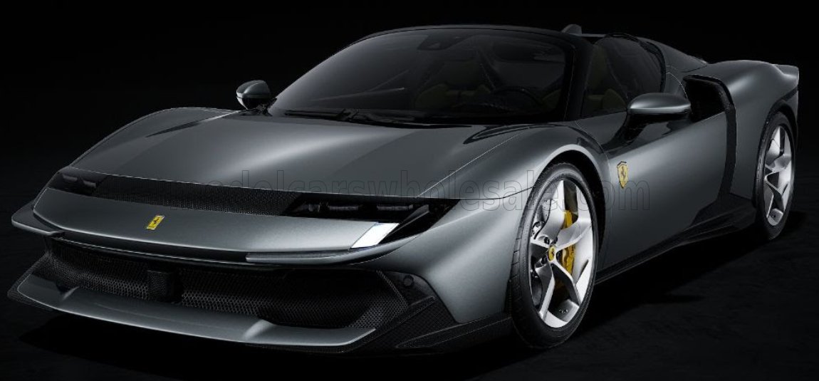 FERRARI - Looksmart 1/12 ミニカー レジン プロポーションモデル 2025年モデル フェラーリ FERRARI - 849 TESTAROSSA SPIDER 2025 GRIGIO COMPETIZIONE グレーメタリック