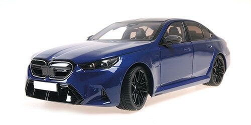 BMW - Minichamps ミニチャンプス 1/18 ミニカー ダイキャストモデル 2024年モデル BMW M5 G90 2024 ブルーメタリック