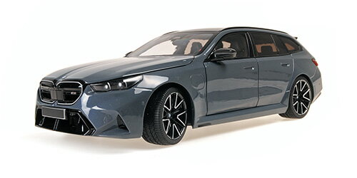 BMW - Minichamps ミニチャンプス 1/18 ミニカー ダイキャストモデル 2024年モデル BMW M5 Touring G99 2024 グレーメタリック
