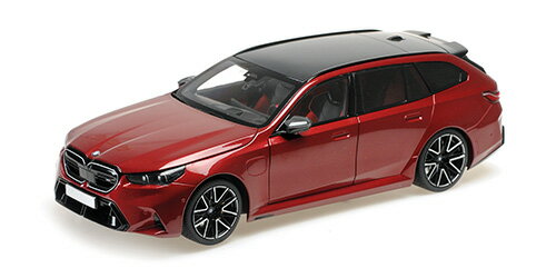 BMW - Minichamps ミニチャンプス 1/18 ミニカー ダイキャストモデル 2024年モデル BMW M5 Touring G99 2024 ダークレッドメタリック