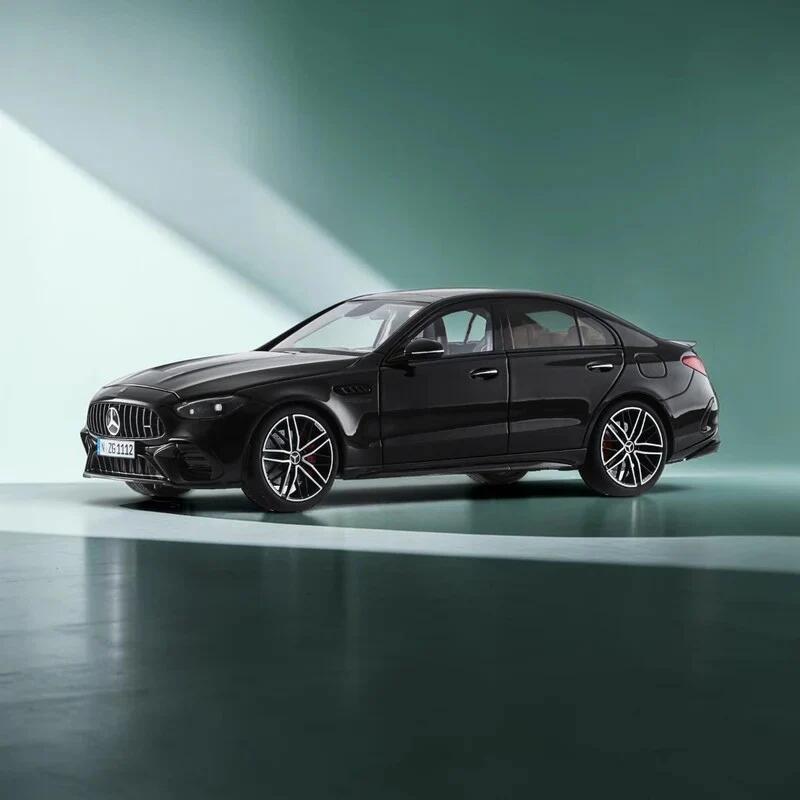 Mercedes Benz - NZG 1/18 ミニカー ダイキャストモデル 2024年モデル メルセデスベンツ MERCEDES BENZ - C-CLASS C63 S E-PERFORMANCE 2024 - OBSIDIAN BLACK ブラックメタリック