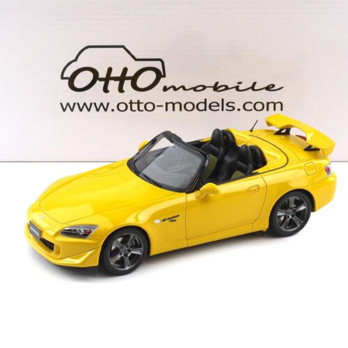 Otto Mobile otm1231 オットモビル 1/18 ミニカー レジン プロポーションモデル 2007年モデル 米国ホンダ HONDA - S2000 Club Racer (CR) SPIDER 2007 イエロー