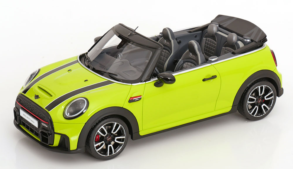 Otto Mobile otm1303 オットモビル 1/18 ミニカー レジン プロポーションモデル 2021年モデル MINI - COOPER JOHN WORKS JCW CABRIOLET OPEN 2021