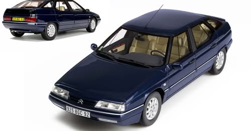 CITROEN - Otto Mobile otm1386 オットモビル 1/18 ミニカー レジン プロポーションモデル 1998年モデル シトロエン CITROEN - XM V6 1998 ブルー
