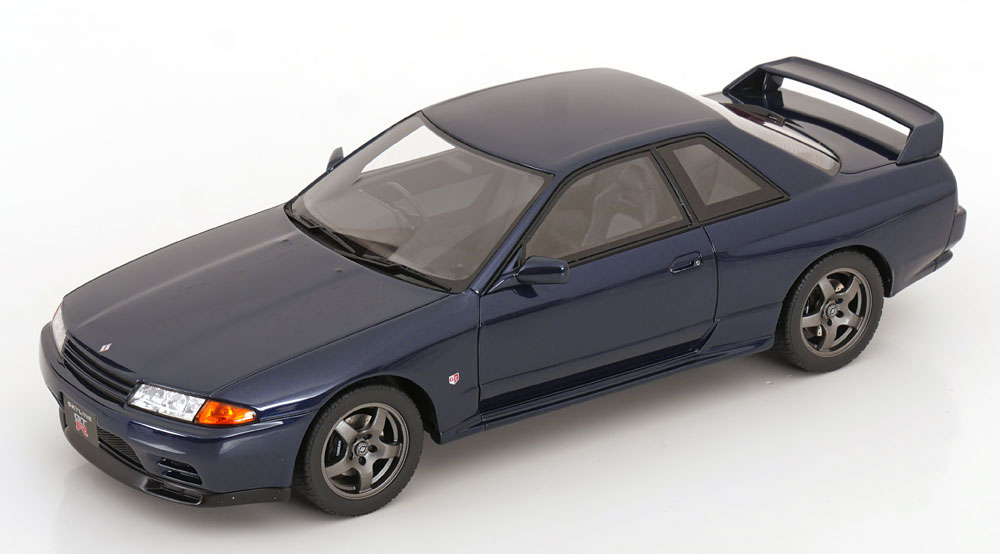 NISSAN - Otto Mobile otm1199 オットモビル 1/18 ミニカー レジンモデル 1989年モデル 日産 スカイライン GT-R (BNR32) 1993 (ダークブルー)