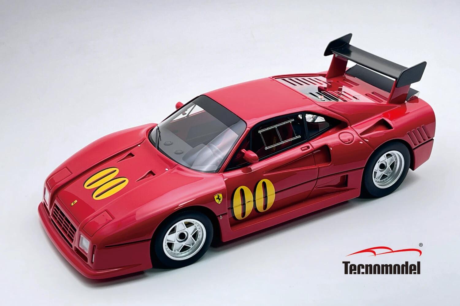 Rakuten - Tecnomodel テクノモデル 1/18 ミニカー レジン プロポーションモデル 1985年モデル フェラーリ FERRARI - 288 GTO EVOLUZIONE No.00 1985 - ENZO FERRARI MUSEUM エンツォ・フェラーリ・ミュージアム レッド