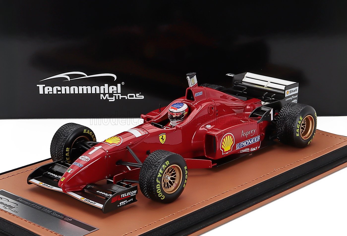 FERRARI - Tecnomodel テクノモデル 1/18 ミニカー レジン プロポーションモデル 1996年スペインGP フェラーリ FERRARI - F1 F310 No.1 SPANISH GP 1996 MICHAEL SCHUMACHER ミカエル・シューマッハ - RAINING TYRES レインタイヤ仕様 ドライバーフィギュア付き