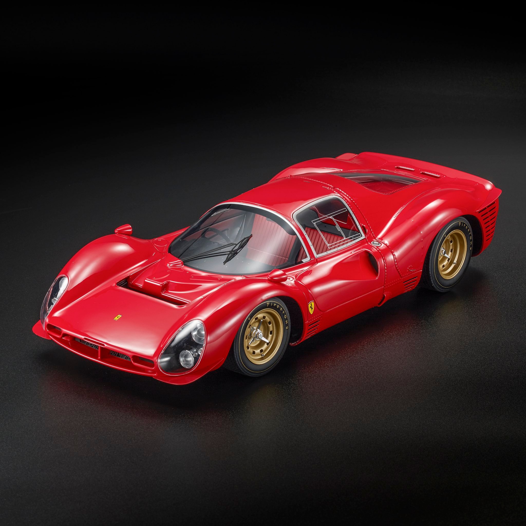 Other - Top Marques トップマルケス 1/12 ミニカー レジン プロポーションモデル 1966年モデル フェラーリ FERRARI - 330 P3 4.0L V12 COUPE STREET VERSION 1966