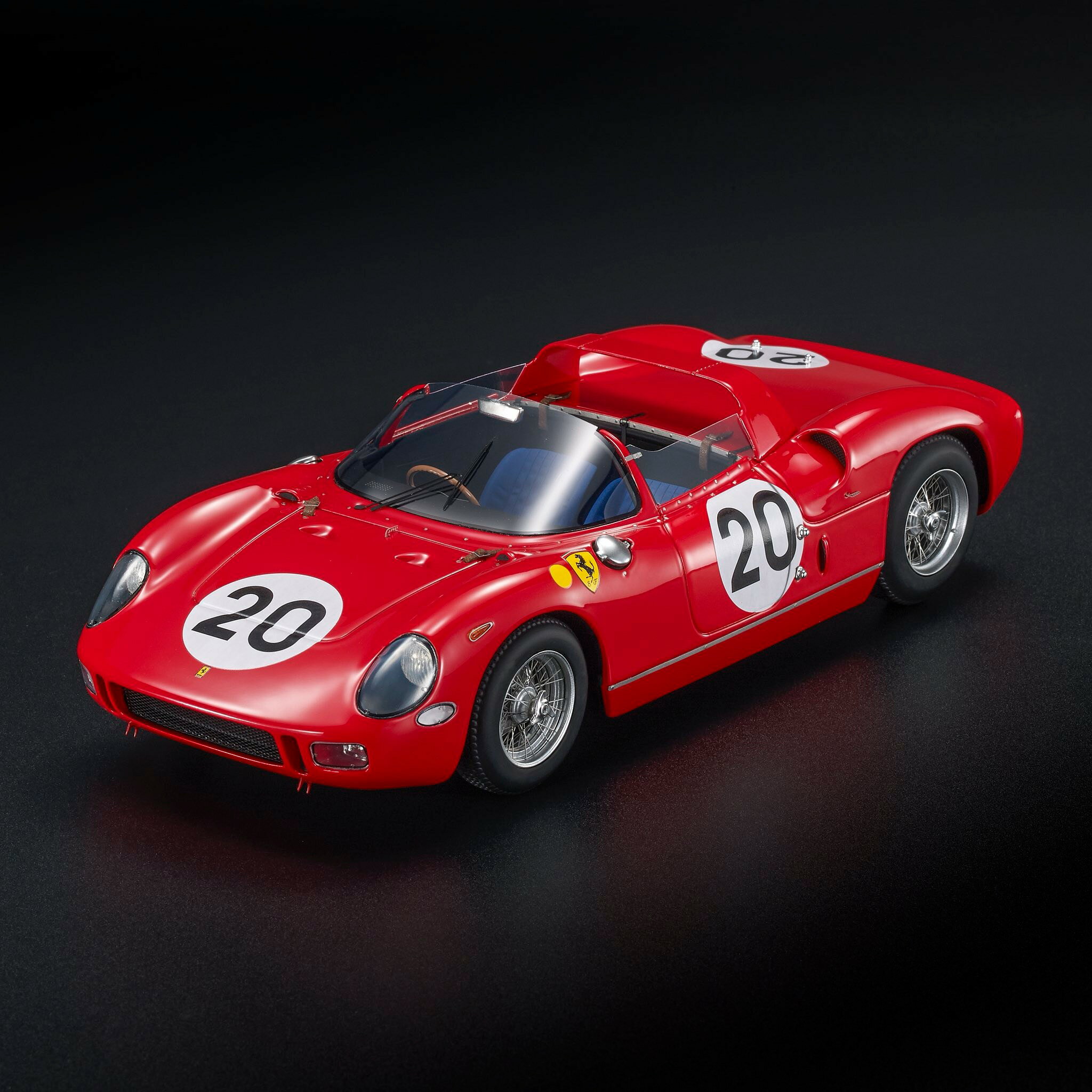 Other - Top Marques トップマルケス 1/18 ミニカー レジン プロポーションモデル 1964年ルマン24時間 優勝モデル フェラーリ FERRARI - 275P SPIDER 3.3L V12 TEAM FERRARI SPA SEFAC No.20 WINNER 24h LE MANS 1964 NINO VACCARELLA - JEAN GUICHET 汚れ仕様
