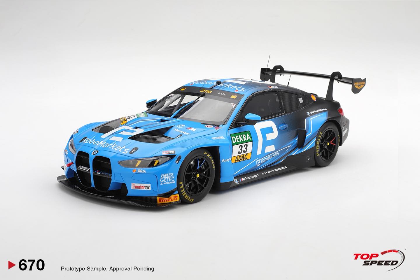 Rakuten - Top Speed 1/18 ミニカー レジン プロポーションモデル 2025年DTM Zandvoort Race 1 優勝モデル BMW - 4-SERIES M4 GT3 TEAM SCHUBERT MOTORSPORT No.33 WINNER RACE 1 DTM RACE ZANDVOORT 2025 RENE RAST