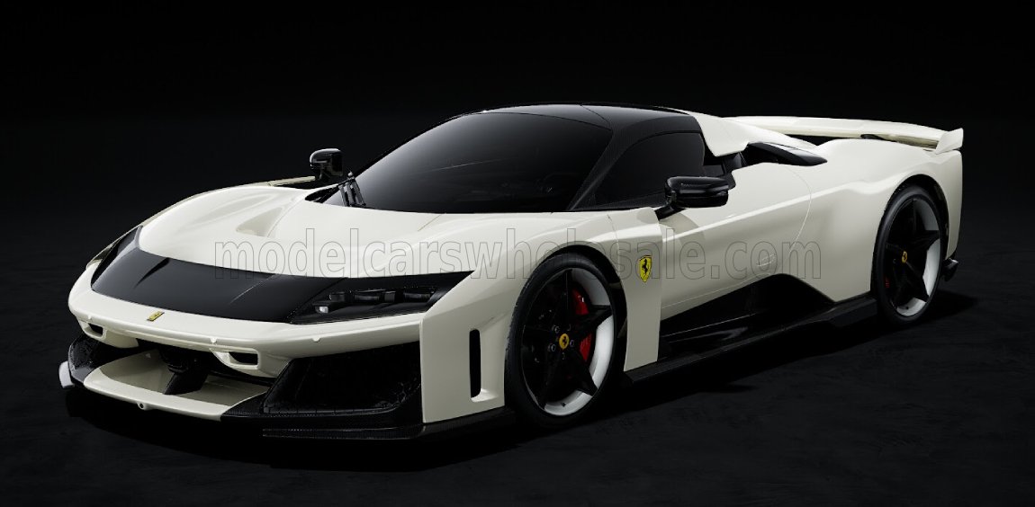 MR Collection 1/18 ミニカー レジン プロポーションモデル 2024年モデル フェラーリ Ferrari F80 2024 BIANCO ITALIA ホワイト