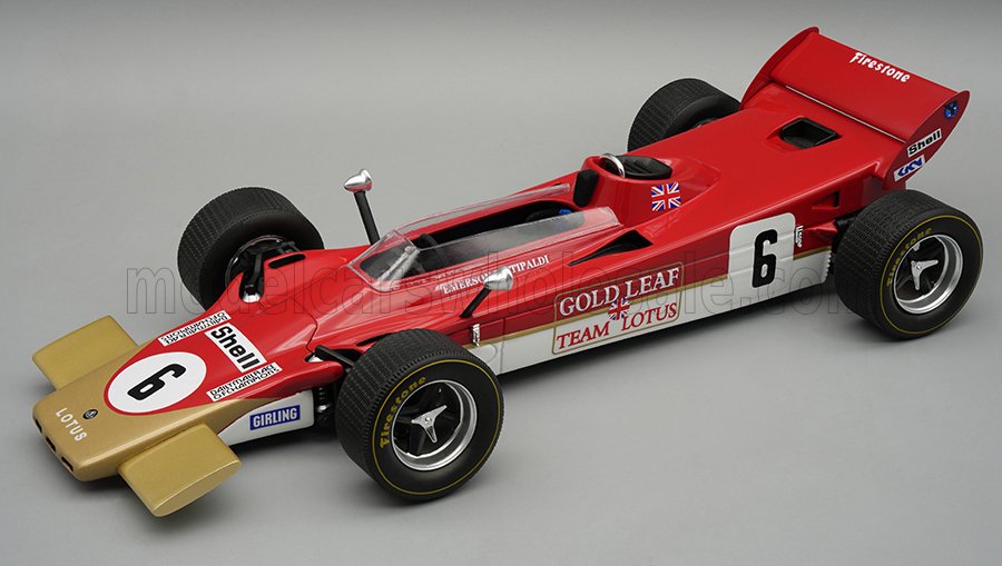 Rakuten - Tecnomodel テクノモデル 1/18 ミニカー レジン プロポーションモデル 1971年Race of Champion ロータス LOTUS - F1 56B No.6 RACE OF CHAMPION 1971 EMERSON FITTIPALDI