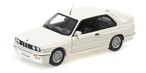 BMW - Minichamps ミニチャンプス 1/18 ミニカー ダイキャストモデル 1987年モデル BMW - 3-SERIES M3 (E30) 1987 アルピンホワイト