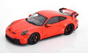 Norev ノレヴ 1/18 ミニカー ダイキャストモデル 2021年モデル ポルシェ PORSCHE - 911 992 GT3 COUPE 2021 オレン...