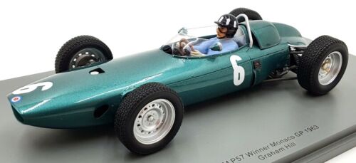 Rakuten - Spark 1/18 ミニカー レジン プロポーションモデル 1963年モナコGP 優勝モデル BRM - P57 No.6 WINNER MONACO GP 1963 Graham HILL