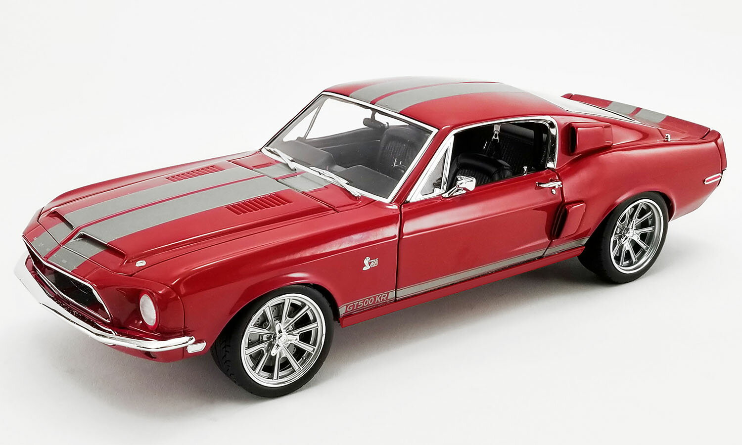 ACME 1/18 ߥ˥ 㥹ȥǥ 1968ǯǥ ӡ 1968 SHELBY GT500 KR RESTOMOD - NEW SCHOOL - Candy Apple Red å