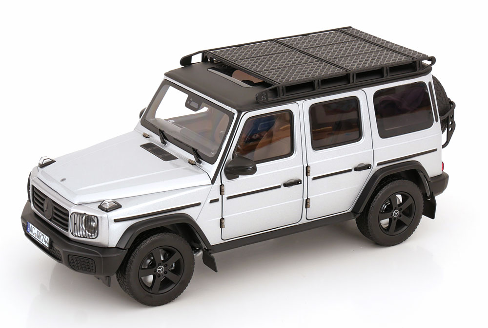 Mercedes Benz - Norev 1/18 ミニカー ダイキャストモデル 2024年モデル メルセデスベンツ MERCEDES BENZ - G-CLASS 2024 シルバーメタリック