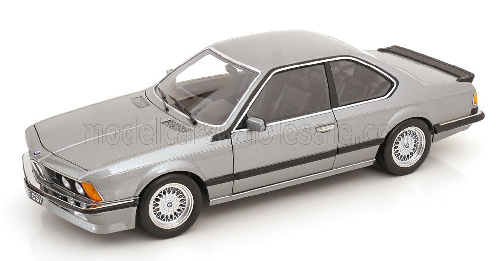 BMW - KK Scale 1/12 ミニカー ダイキャストモデル 1987年モデル BMW - 6-SERIES M635 CSI (E24) COUPE 1987 シルバーメタリック