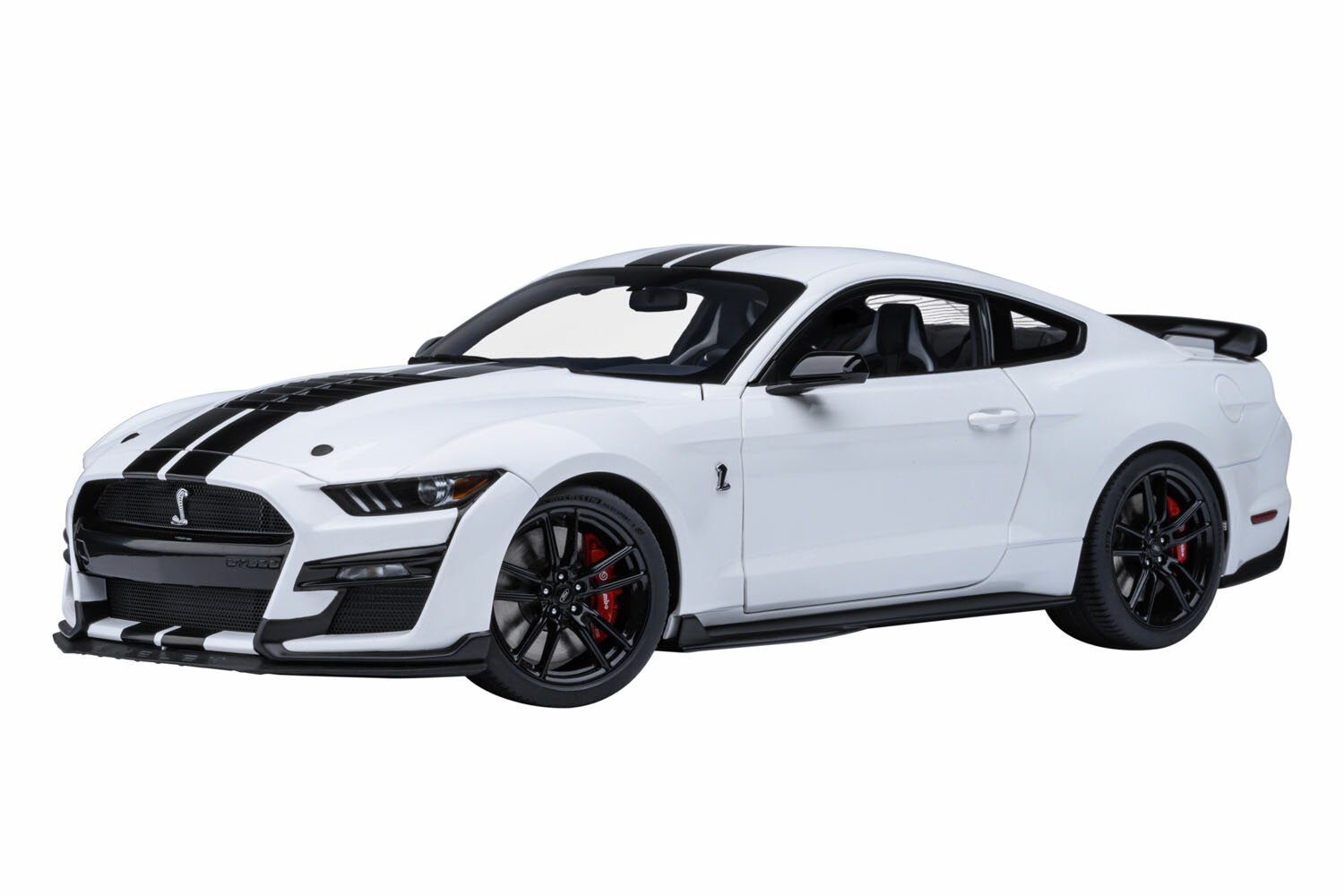 Other - AUTOart オートアート 1/18 ミニカー コンポジットダイキャストモデル 2023年モデル フォード FORD USA - MUSTANG SHELBY GT500 COUPE 2023 - OXFORD WHITE ホワイト/ブラックストライプ