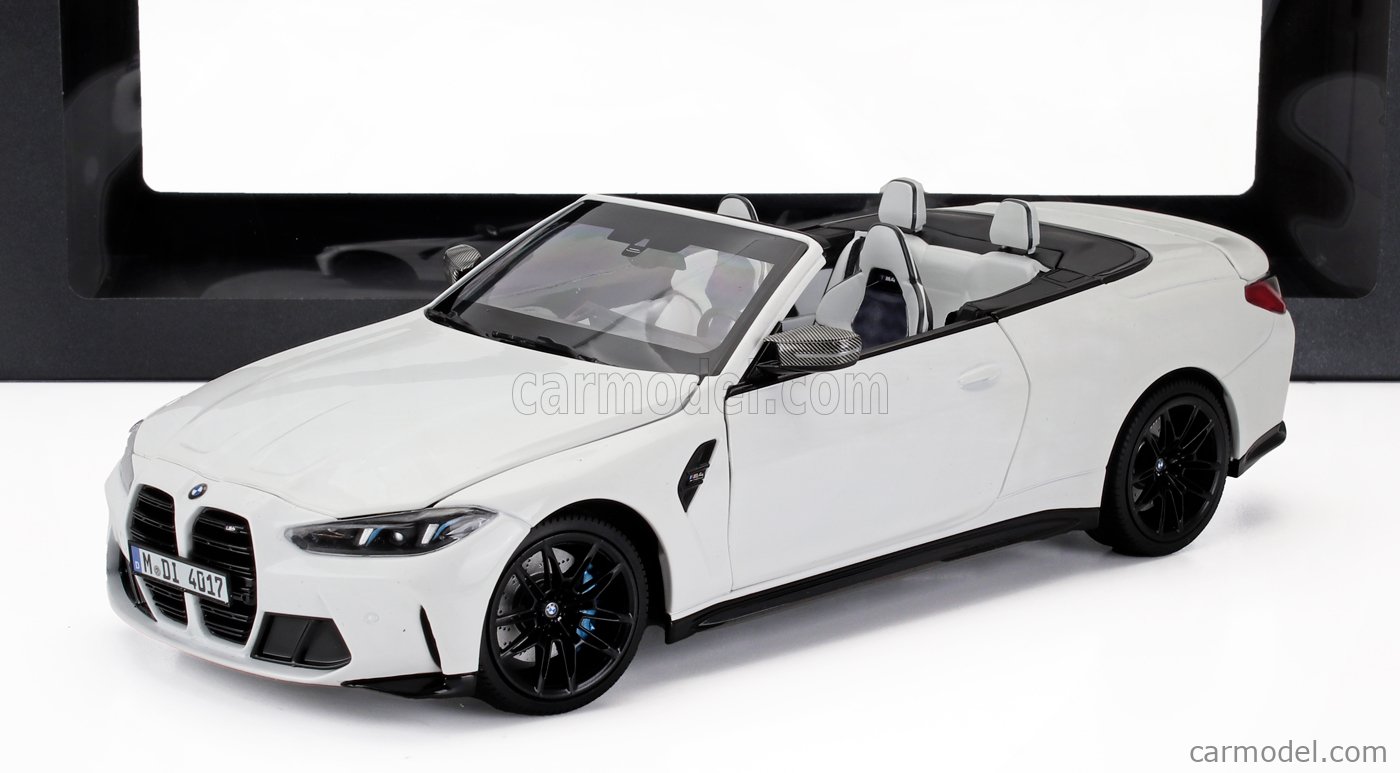 Rakuten - ディーラーアクセサリーモデル Minichamps ミニチャンプス 1/18 ミニカー ダイキャストモデル 2024年モデル BMW - 4-SERIES M4 CABRIOLET LCI (G83) 2024 アルピンホワイト