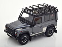 Kyosho 京商 1/18 ミニカー ダイキャストモデル 2015年モデル ランドローバー Land Rover Defender 90 grey metallic グレーメタリック