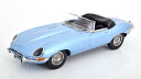 Norev ノレヴ 1/12 ミニカー ダイキャストモデル 1962年モデル ジャガー JAGUAR - E-TYPE SPIDER CABRIOLET 1962 - LIGHT BLUE MET ライトブルーメタリック