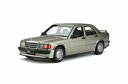 Otto Mobile オットモビル 1/18 ミニカー レジン プロポーションモデル 1993年モデル メルセデスベンツ Mercedes-Benz W201 190E 2.5 16S Smoke Silver Metallic シルバーメタリック