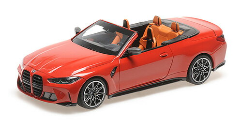 Minichamps ミニチャンプス 1/18 ミニカー ダイキャストモデル 2021年モデル BMW M4 カブリオレ レッドメタリック