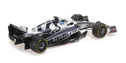 Minichamps ミニチャンプス 1/18 ミニカー レジン プロポーションモデル 2022年バーレーンGP スクーデリア アルファタウリ SCUDERIA ALPHATAURI AT03 - PIERRE GASLY - BAHRAIN GP 2022 特別ギフトパッケージ仕様