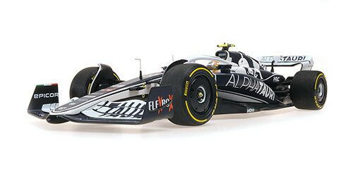 Minichamps ミニチャンプス 1/18 ミニカー レジン プロポーションモデル 2022年バーレーンGP スクーデリア アルファタウリ SCUDERIA ALPHATAURI AT03 - YUKI TSUNODA - BAHRAIN GP 2022