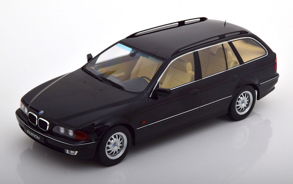 KK Scale 1/18 ミニカー ダイキャストモデル 1997年モデル BMW - 5-SERIES 520i (E39) TOURING SW STATION WAGON 1997 ブラックメタリック