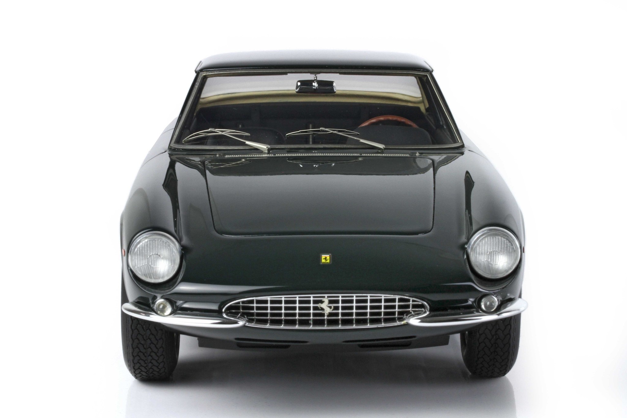 BBR 1/18 ミニカー レジン プロポーションモデル 1965年モデル フェラーリ FERRARI - 500 SUPERFAST 2 SERIES COUPE 1965 グリーン