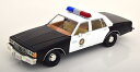 Greenlight グリーンライト 1/18 ミニカー ダイキャストモデル 1986年モデル シボレー Chevrolet Caprice Los Angeles Police Department (LAPD) MacGyver 1985-92 TV Series 1985-92年テレビドラマ MacGyver