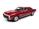 Autoworld 1/18 ミニカー ダイキャストモデル 1967年モデル シボレーカマロ Chevrolet Camaro RS/SS Bolero Red with White Stripe and White Interior Hemmings Motor News Magazine Cover Car (March 2014)